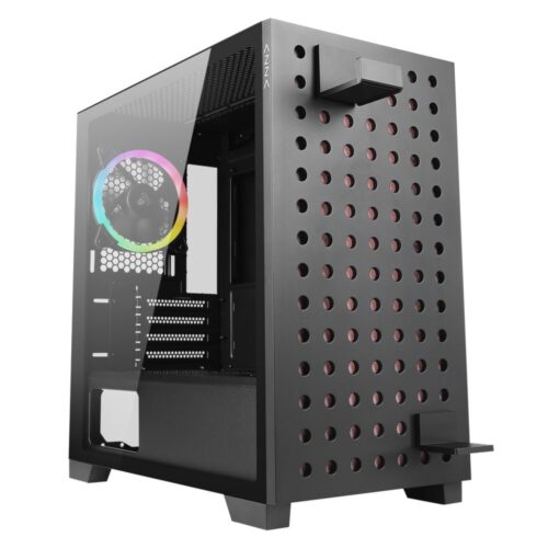 Azza Elise RGB | Micro Tower | Zwart