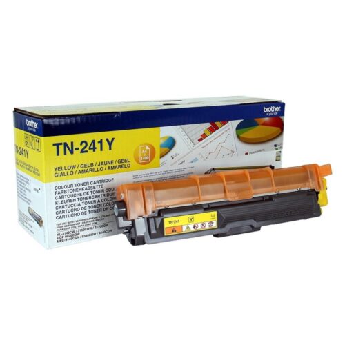 Brother TN-241Y | Tonercartridge | Origineel | Geel | 1 stuk