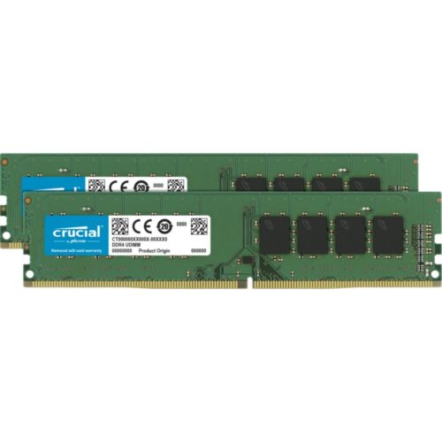 Crucial | 16GB 2x8GB DDR4 | 3200MHz | DIMM | CL22 | Geheugenmodules | RAM