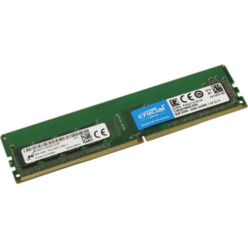 Crucial | 1x8GB DDR4 | 2400MHz | DIMM | CL17 | Geheugenmodule | RAM