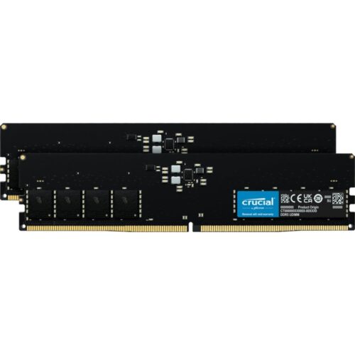 Crucial | 32GB 2x16GB DDR5 | 4800MHz | DIMM | CL40 | Geheugenmodule | RAM