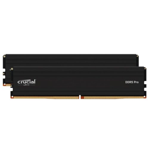 Crucial Pro | 48GB DDR5 (2×24GB) | 5600 MHz DIMM | CL46 | UDIMM