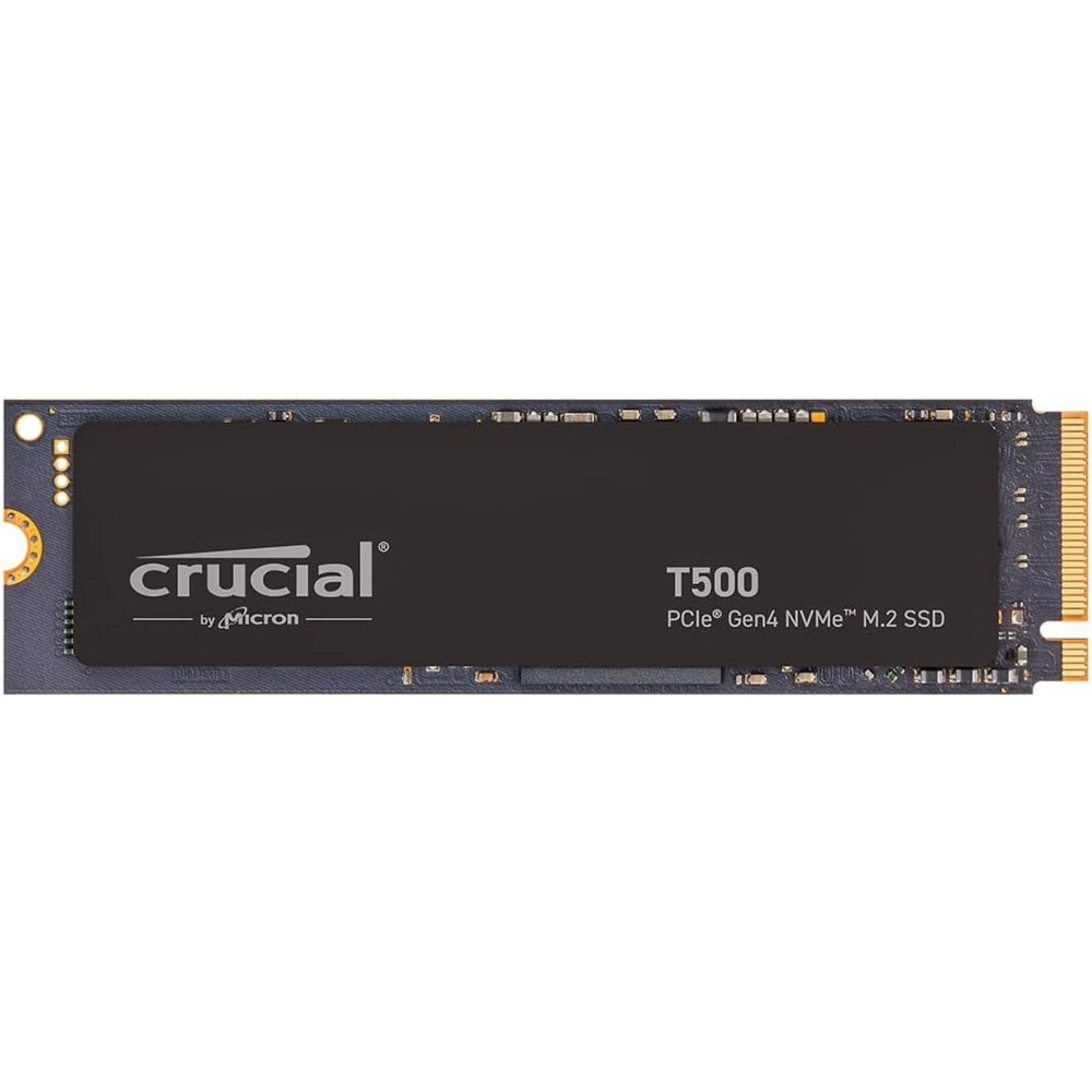 Crucial T500 | 500GB NVMe SSD | M.2 Gen4 | 7.200MB/s Lezen | 5.700MB/s Schrijven
