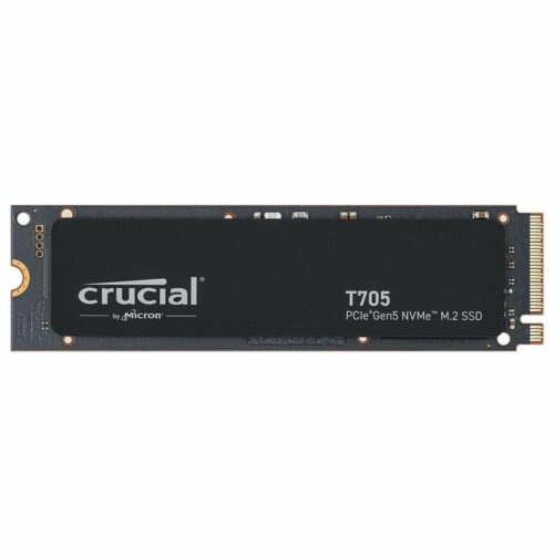 Crucial T705 | 1TB NVMe SSD | M.2 Gen5 | 13.600 MB/s Lezen | 10.200 MB/s Schrijven