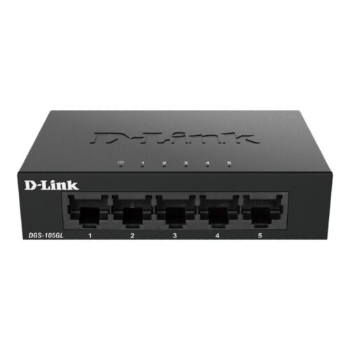 D-Link DGS-105GL/E | Netwerk-switch | Unmanaged | Gigabit Ethernet (10/100/1000)