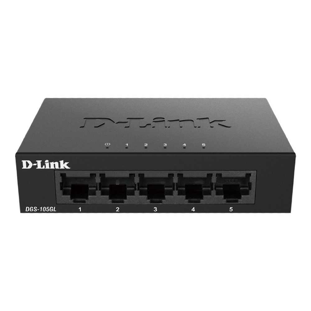 D-Link DGS-105GL/E | Netwerk-switch | Unmanaged | Gigabit Ethernet (10/100/1000)