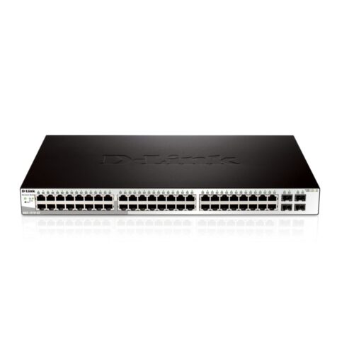 D-Link DGS-1210-52 netwerk-switch Managed L2 Gigabit Ethernet (10/100/1000) 1U Zwart