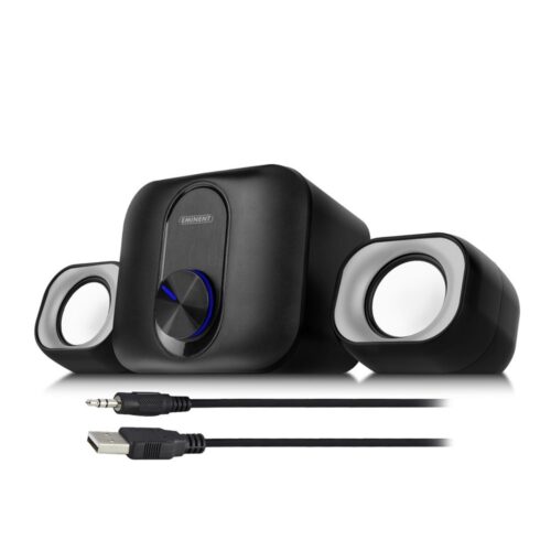 Eminent EM3515 | 2.1 Luidsprekerset | Heldere Geluidskwaliteit | 40W RMS