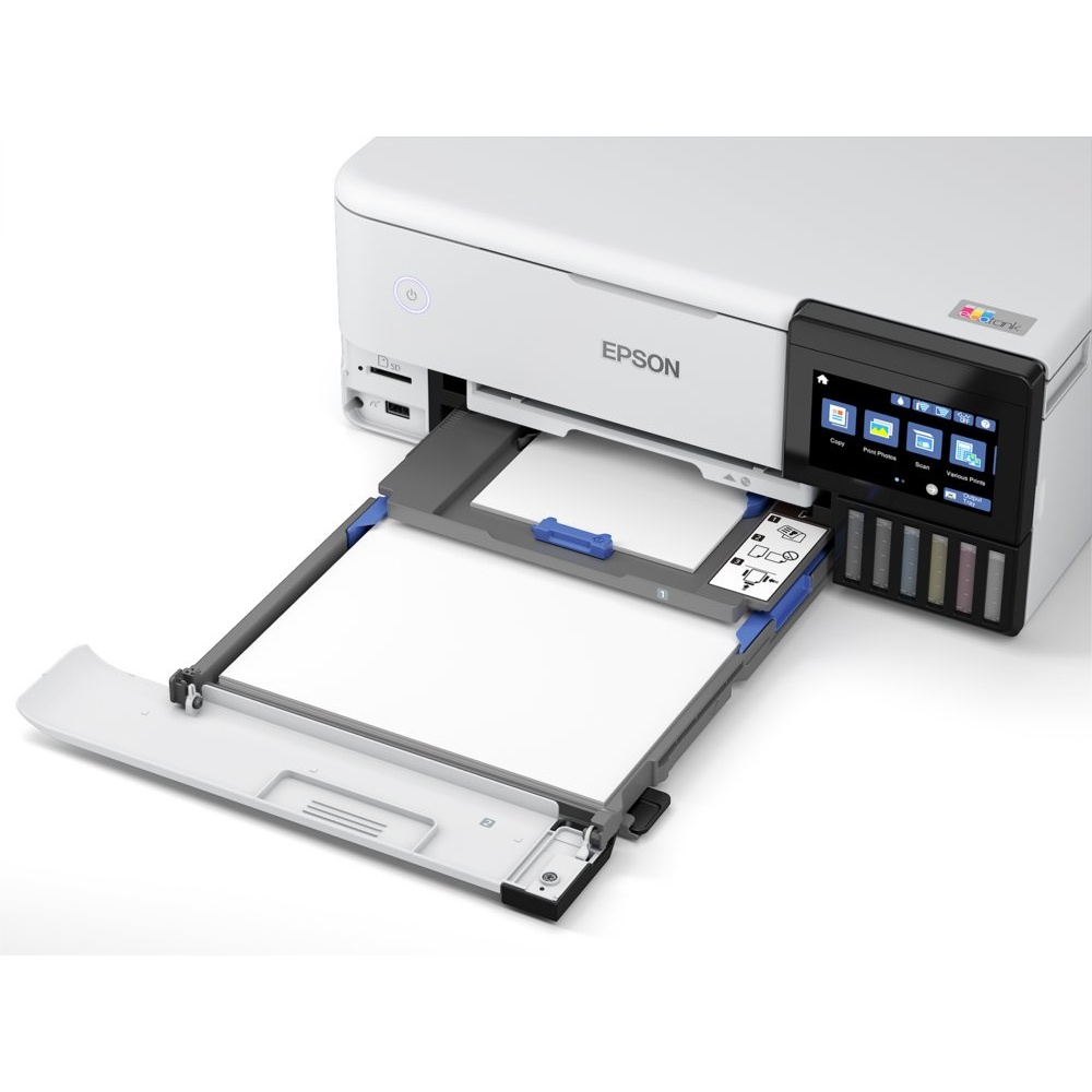 Epson EcoTank ET-8500 | All-in-One Inkjetprinter | 6-Kleuren Inktsysteem | A4 | Wi-Fi | Wit - Afbeelding 5