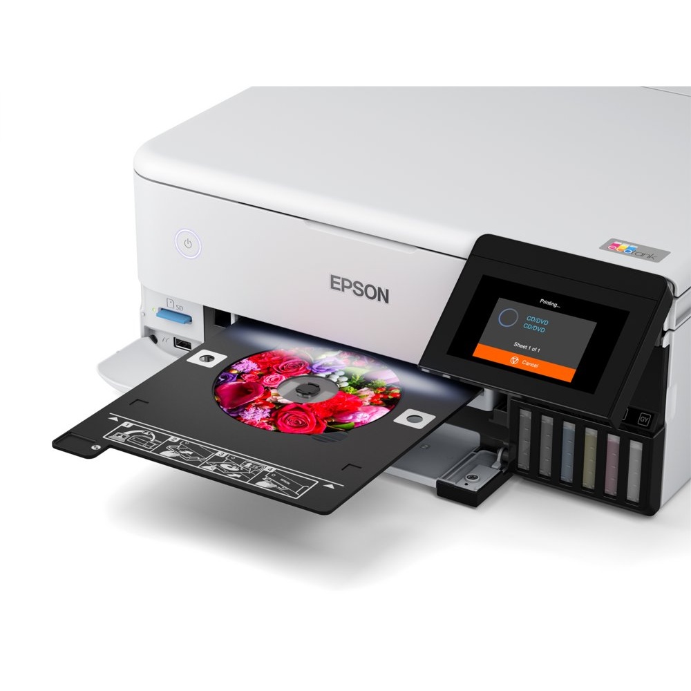 Epson EcoTank ET-8500 | All-in-One Inkjetprinter | 6-Kleuren Inktsysteem | A4 | Wi-Fi | Wit - Afbeelding 8