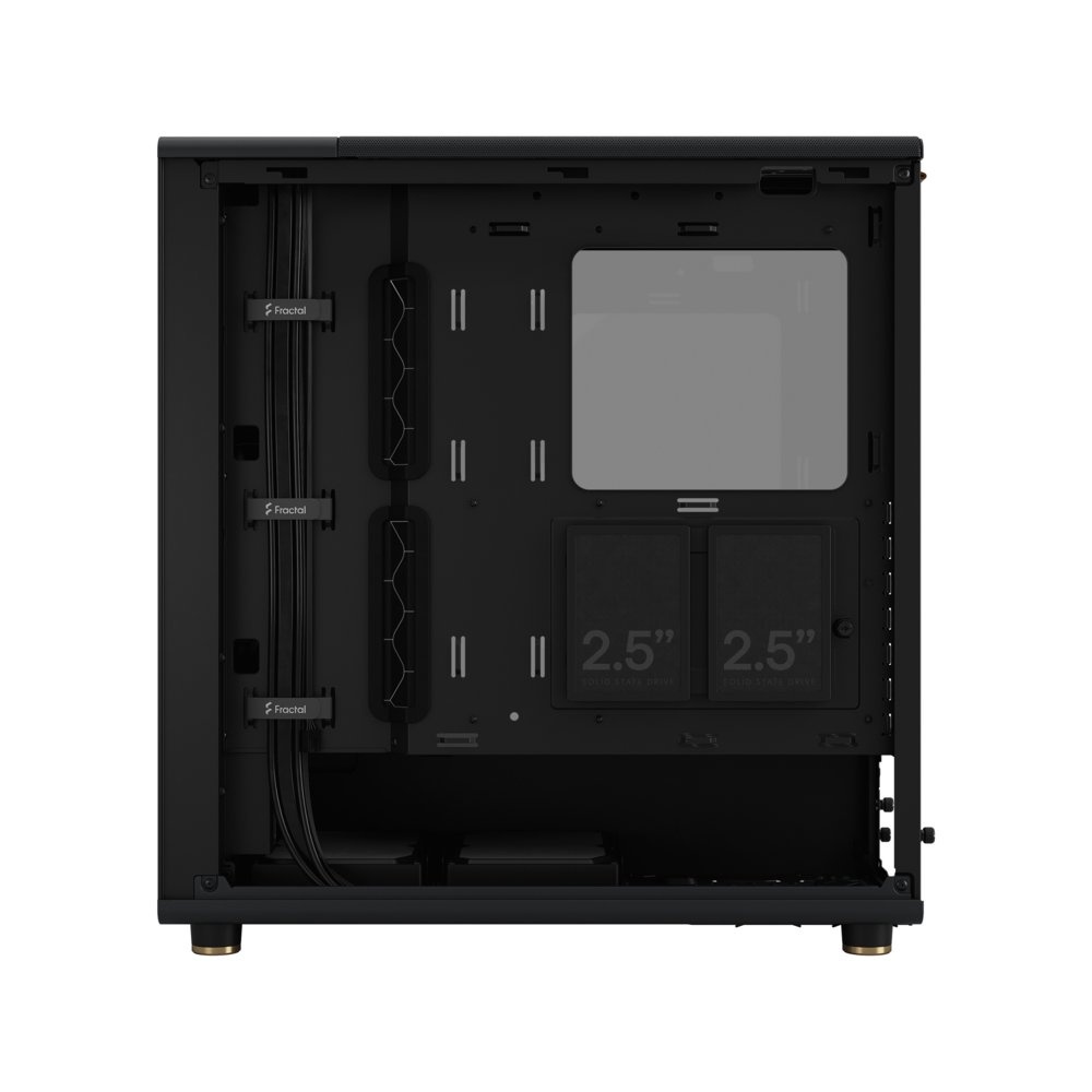 Fractal Design North TG Clear Charcoal | Midi Tower Case | Zwart - Afbeelding 5