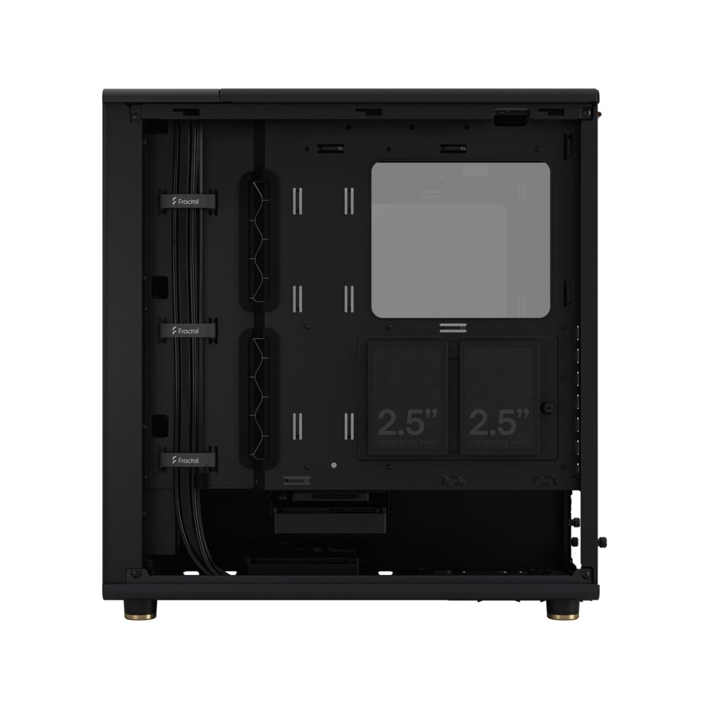 Fractal Design North TG Clear Charcoal | Midi Tower Case | Zwart - Afbeelding 6