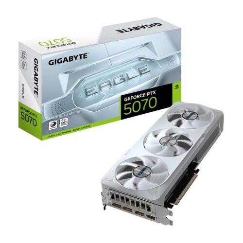 GIGABYTE GeForce RTX 5070 EAGLE OC ICE SFF | 12GB GDDR7 | DLSS 4 | Videokaart | Nvidia GPU