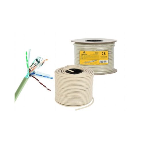 Gembird F/UTP Cat 6 Netwerkkabel | 100 m | Grijs