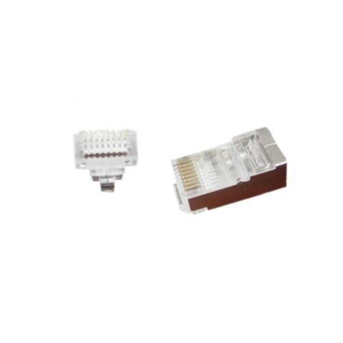 Gembird kabel-connector | RJ-45 | Bruin | Zilver | Transparant | LC-PTF-01/10