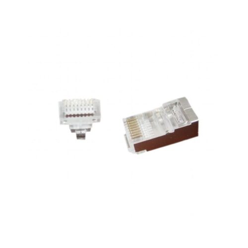 Gembird kabel-connector | RJ-45 | Bruin | Zilver | Transparant | LC-PTF-01/100