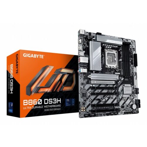Gigabyte B860 DS3H | Socket LGA 1851 (V1) | Intel B860 | 4xDDR5 | ATX | Moederbord