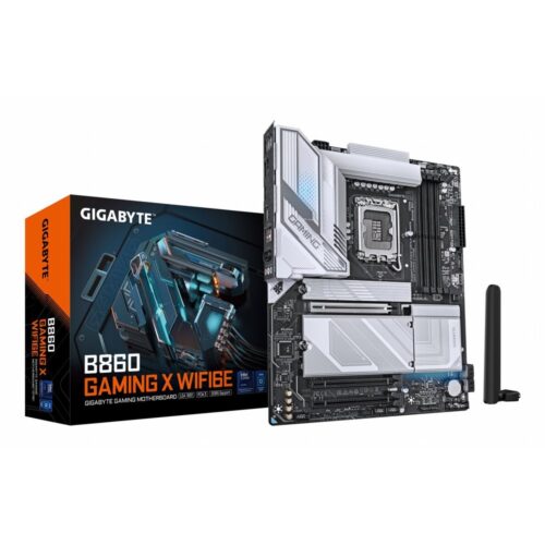 Gigabyte B860 GAMING X WIFI6E | Socket LGA 1851 (V1) | Intel B860 | 4xDDR5 | ATX | Moederbord