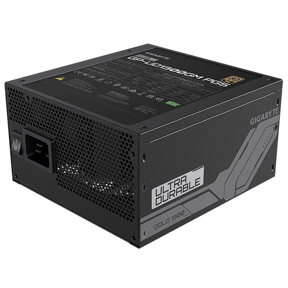 Gigabyte UD1300GM PG5 | 1300W Gold | 20+4 Pin | ATX | Zwart | Voeding - Afbeelding 2