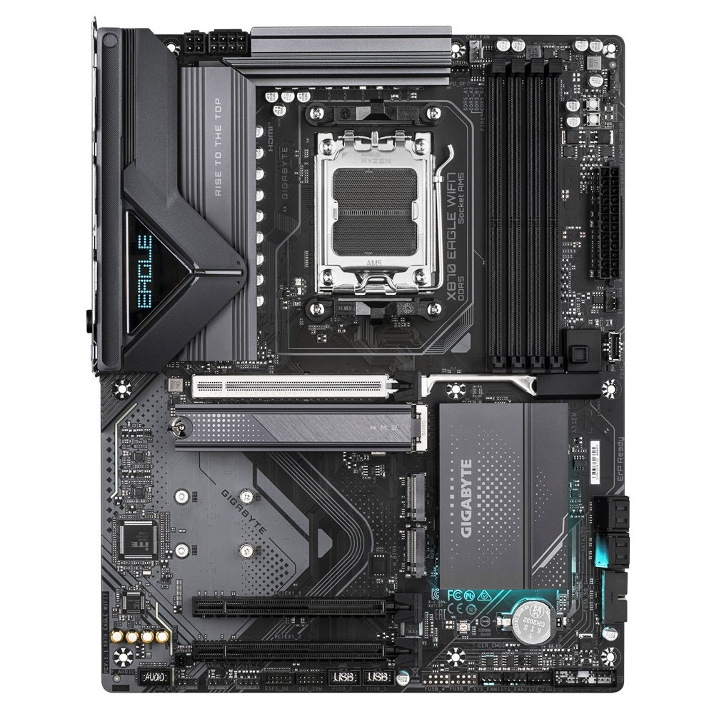 Gigabyte X870 EAGLE WIFI7 | Socket AM5 | AMD X870 | 4xDDR5 | ATX | Moederbord - Afbeelding 2