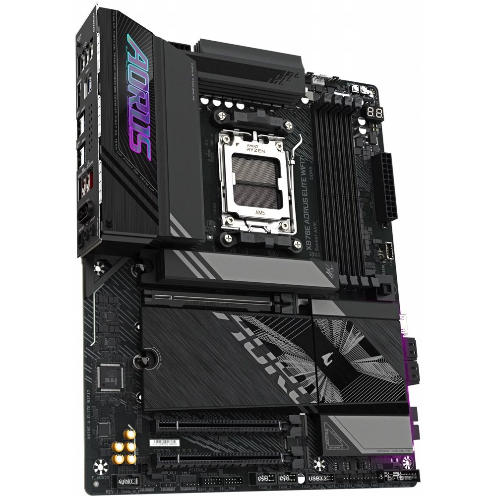 Gigabyte X870E AORUS ELITE WIFI7 | AMD X870E Moederbord | AM5 | ATX | WiFi 7 - Afbeelding 4
