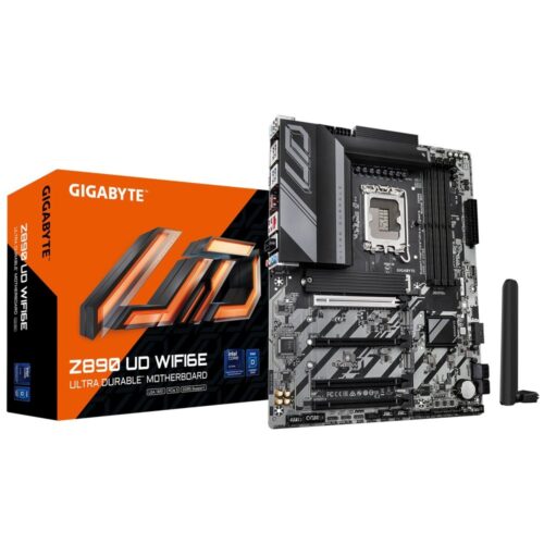 Gigabyte Z890 UD WIFI6E | Socket LGA 1851 (V1) | Intel Z890 | 4xDDR5 | ATX | Moederbord