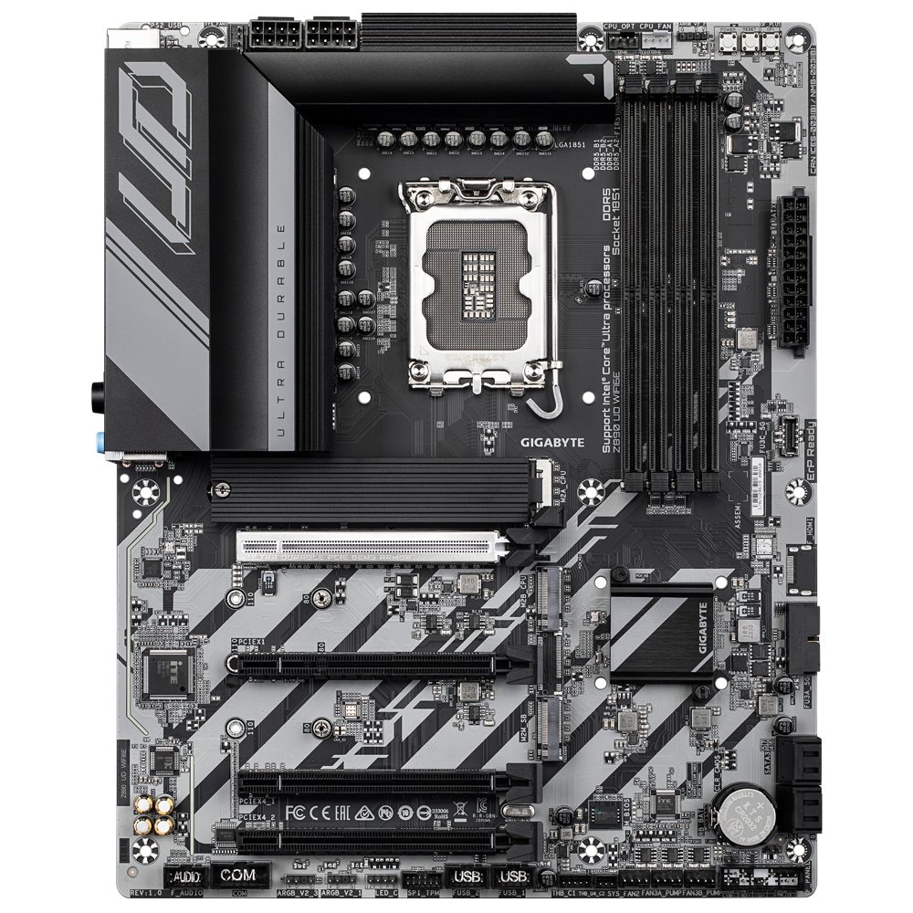 Gigabyte Z890 UD WIFI6E | Socket LGA 1851 (V1) | Intel Z890 | 4xDDR5 | ATX | Moederbord - Afbeelding 2