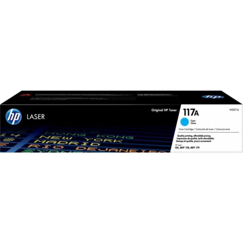 HP 117A | Lasertonercartridge | Origineel | Cyaan | 1 stuk