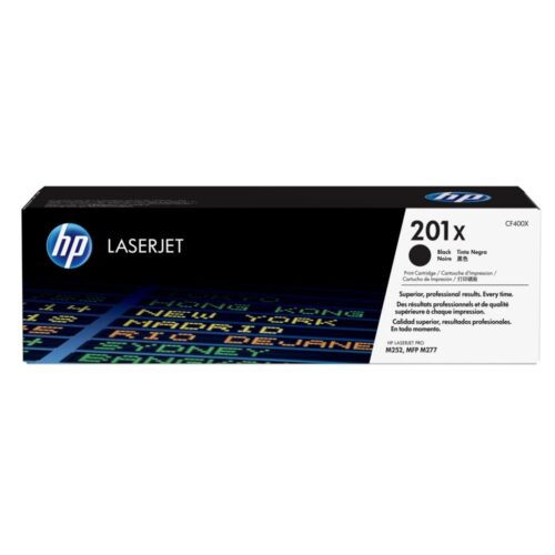 HP 201X (CF400X) | Tonercartridge | Origineel | Zwart | Hoge capaciteit | LaserJet