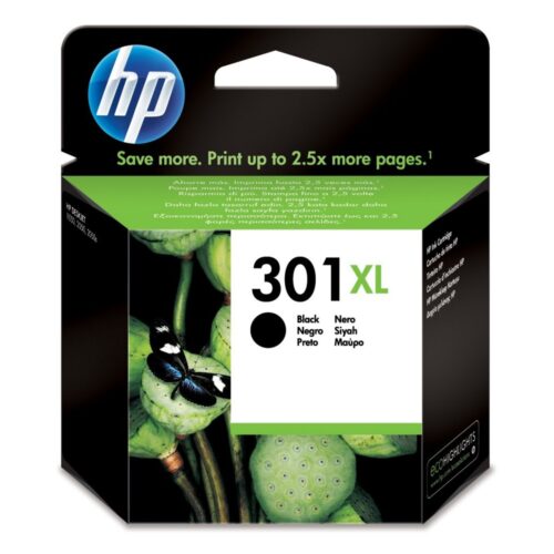 HP 301XL | Originele High-Capacity Zwarte Inktcartridge