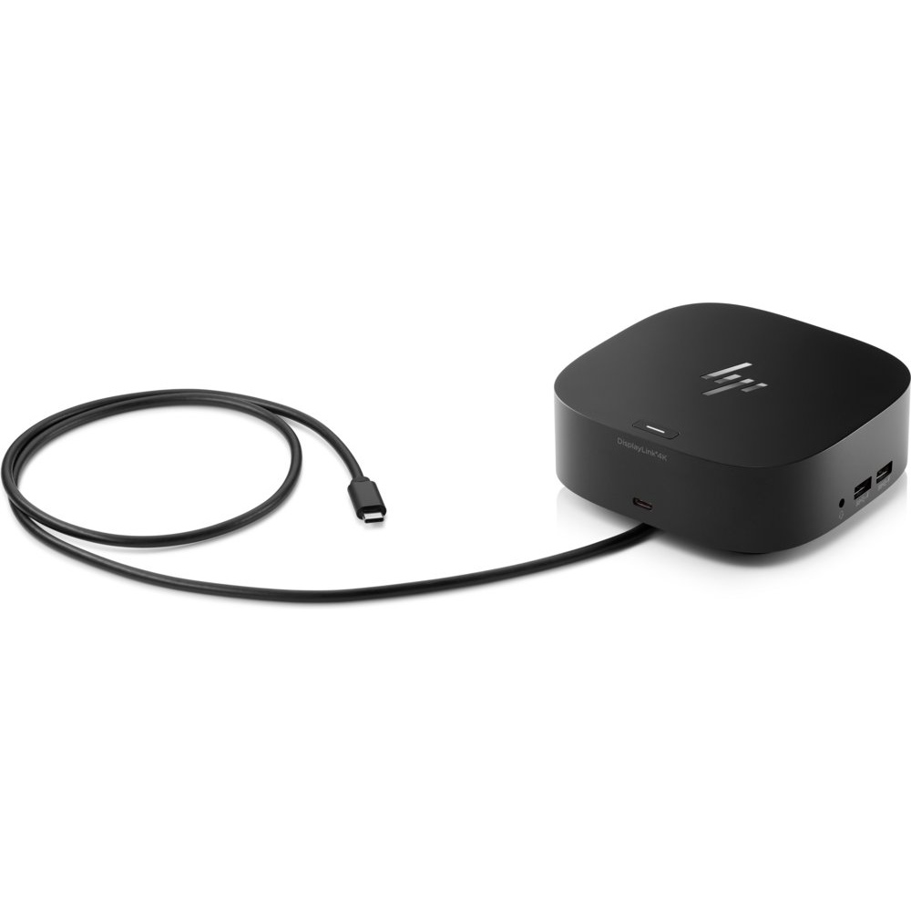 HP 5TW13AA | USB-C/A Docking Station G2 | Dual 4K Display | 100W Power Delivery | Zwart - Afbeelding 2