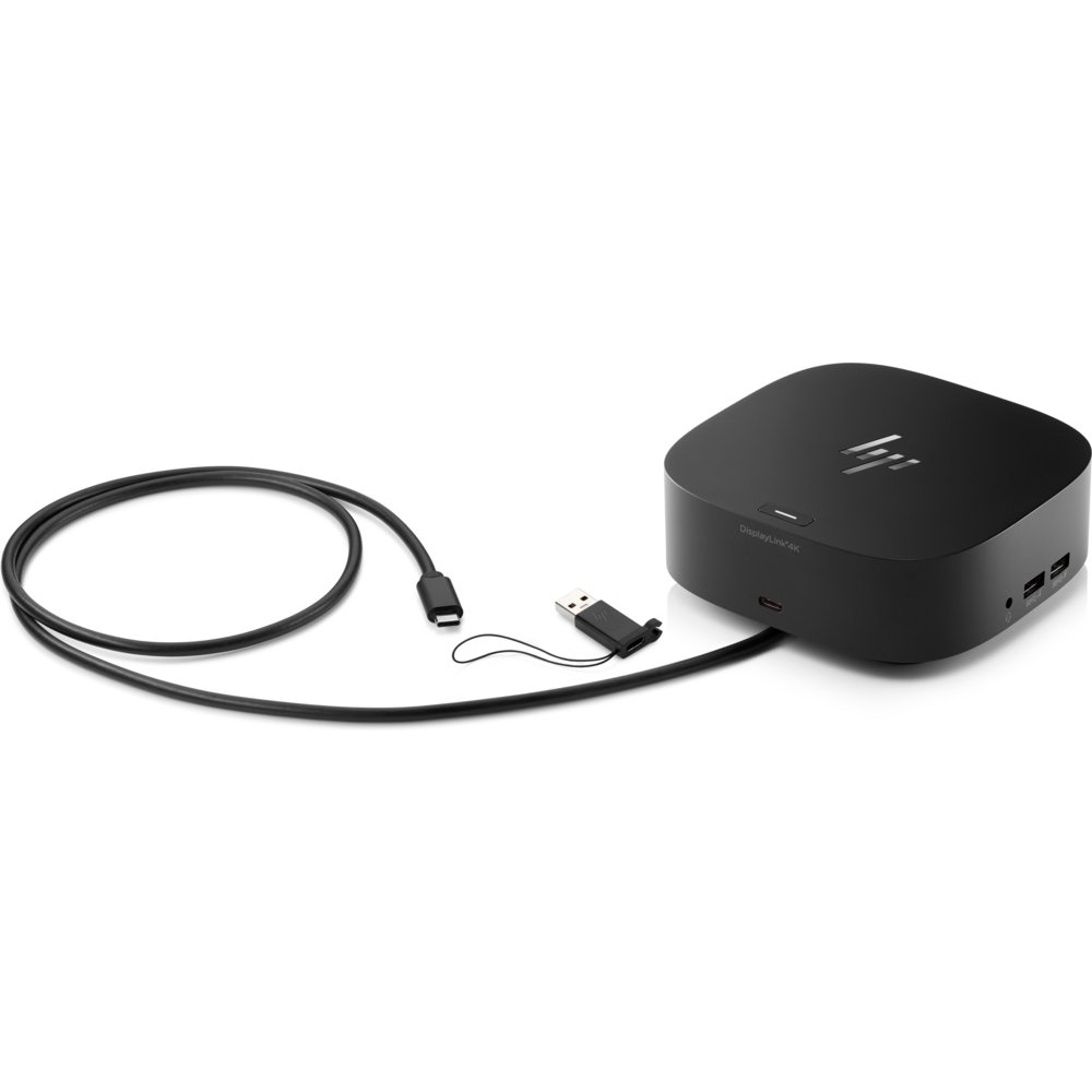 HP 5TW13AA | USB-C/A Docking Station G2 | Dual 4K Display | 100W Power Delivery | Zwart - Afbeelding 3