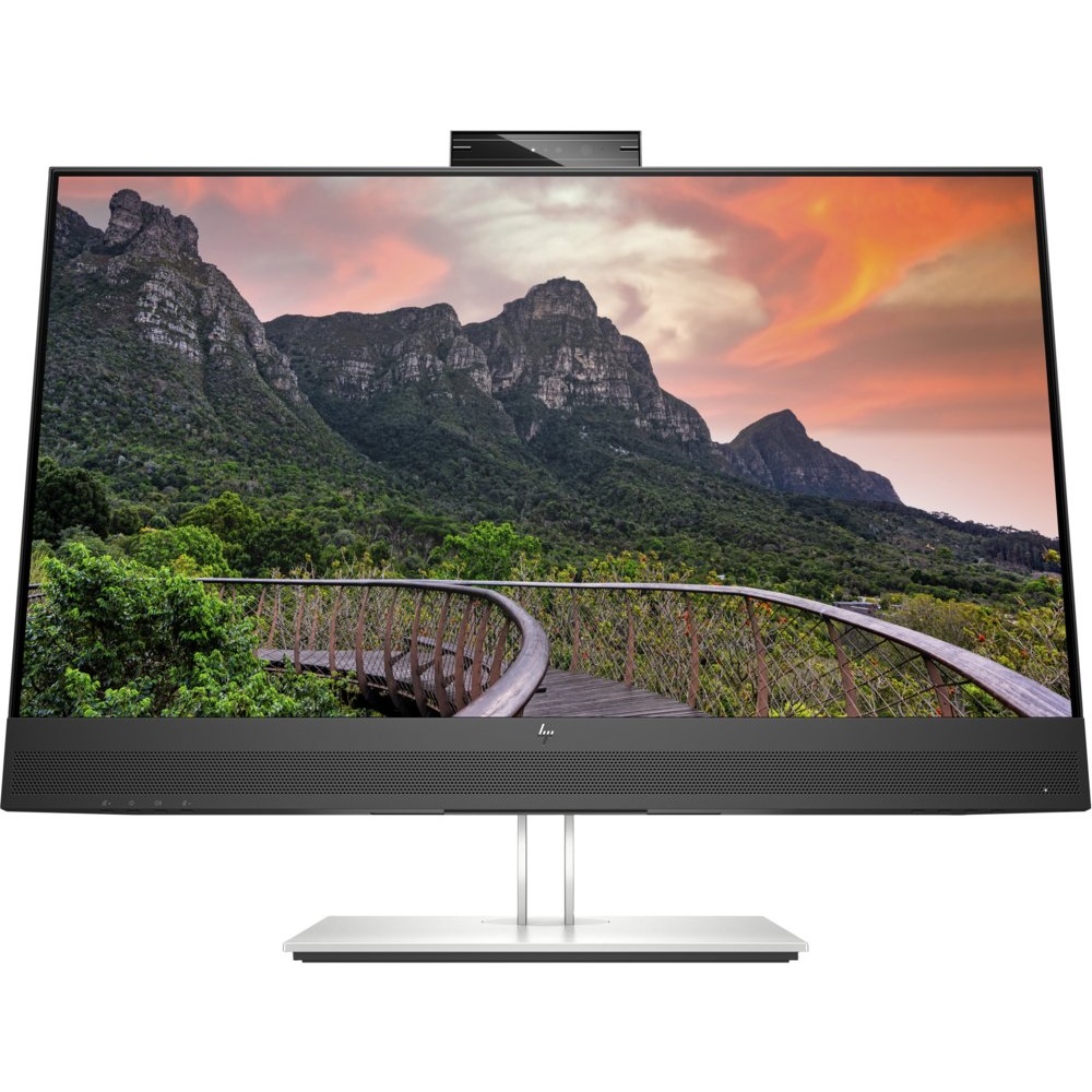 HP E27m G4 | 27" QHD IPS USB-C Conferentiemonitor met Webcam, Speakers en Microfoon | 75Hz | Zwart