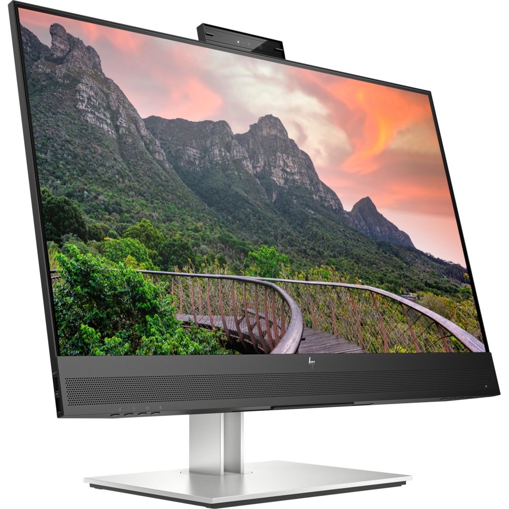 HP E27m G4 | 27" QHD IPS USB-C Conferentiemonitor met Webcam, Speakers en Microfoon | 75Hz | Zwart - Afbeelding 3