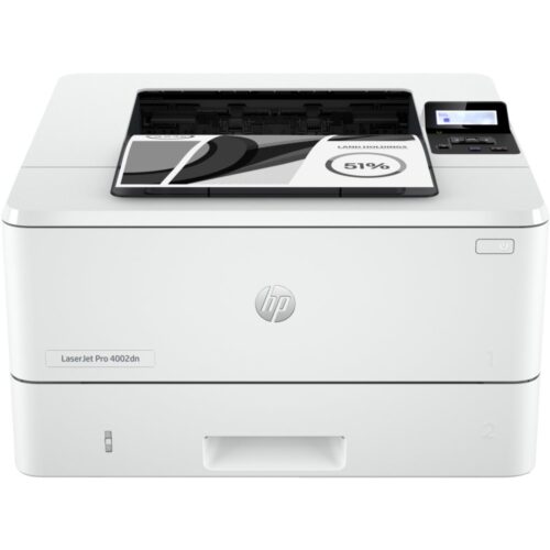 HP LaserJet Pro 4002dn | Zwart-wit Laserprinter | Dubbelzijdig printen | 40 ppm | Ethernet | Voor MKB | Compact & Energiezuinig