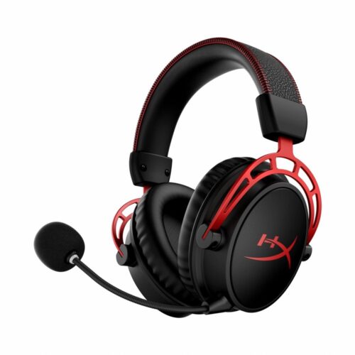 HyperX Cloud Alpha | Draadloze Over-ear Gaming Headset | USB-A | Zwart/Rood