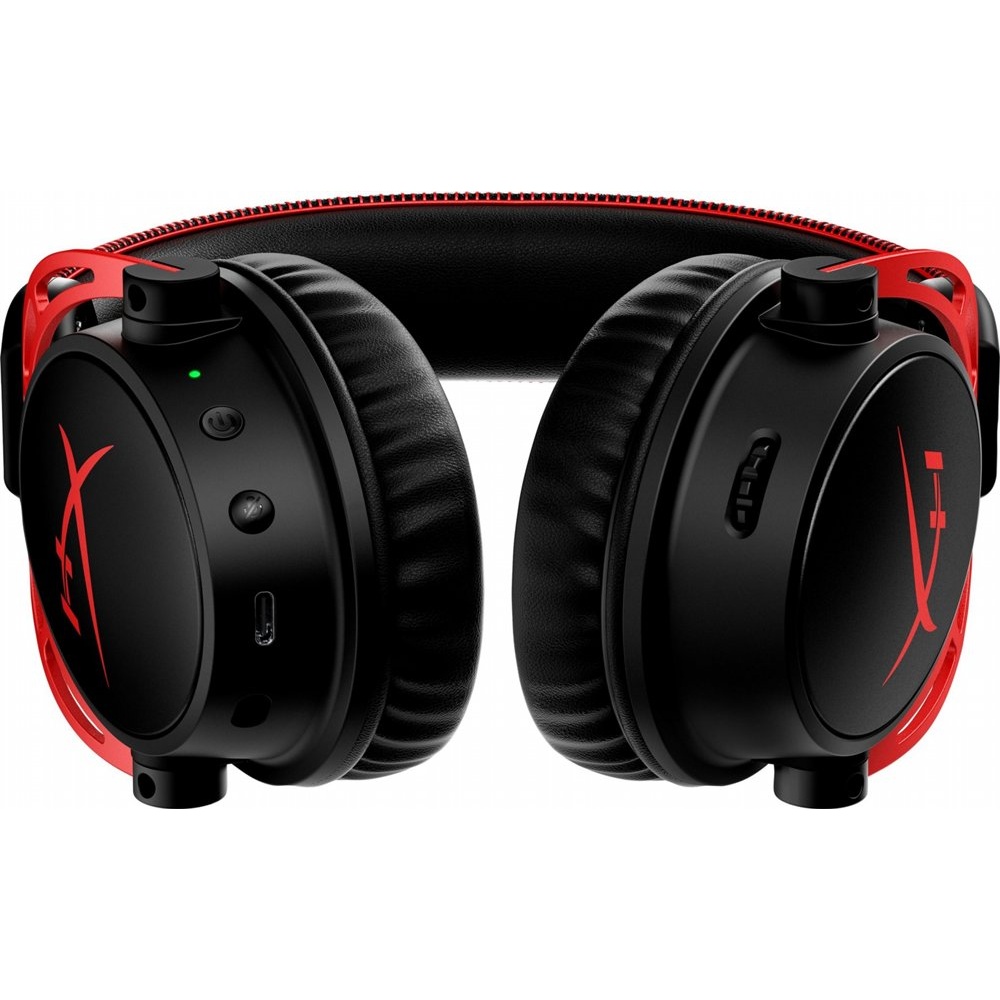 HyperX Cloud Alpha | Draadloze Over-ear Gaming Headset | USB-A | Zwart/Rood - Afbeelding 4