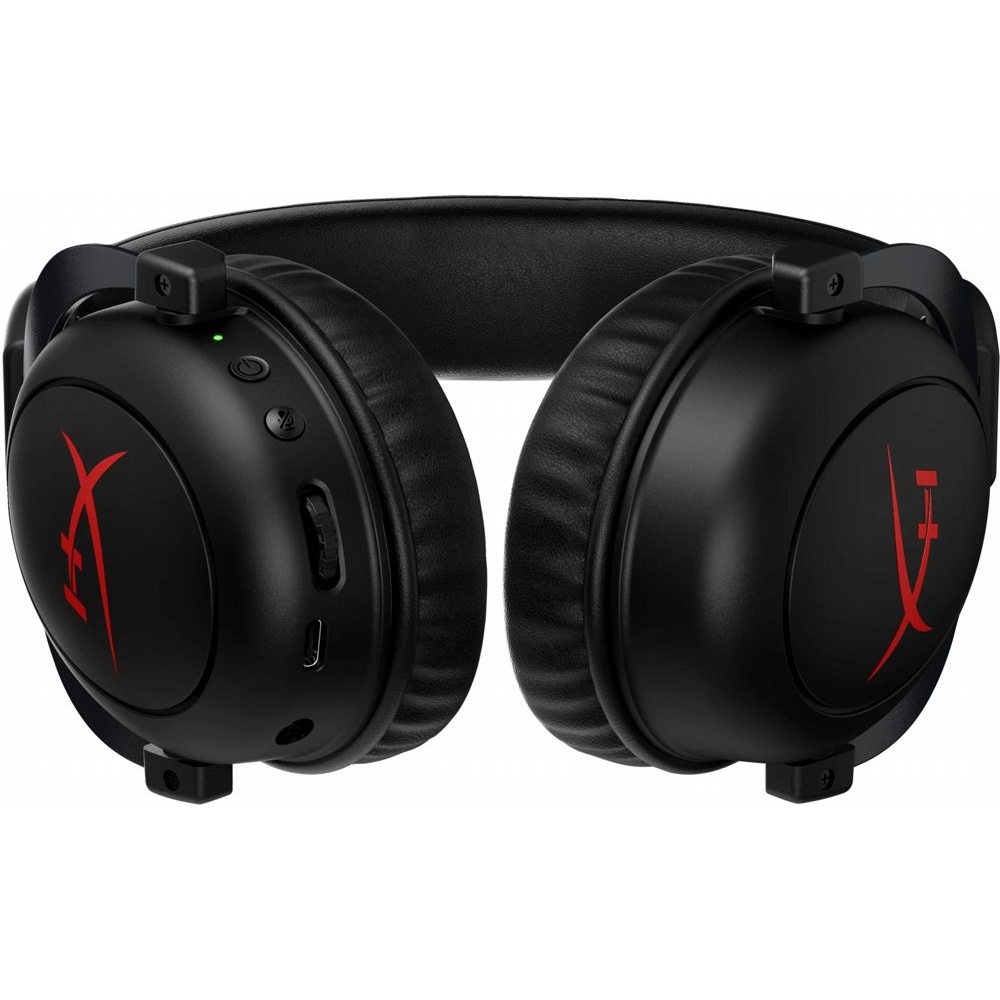 HyperX Cloud II Core | Draadloze Over-Ear Gaming Headset | USB-A Receiver & 3.5mm | Zwart - Afbeelding 2