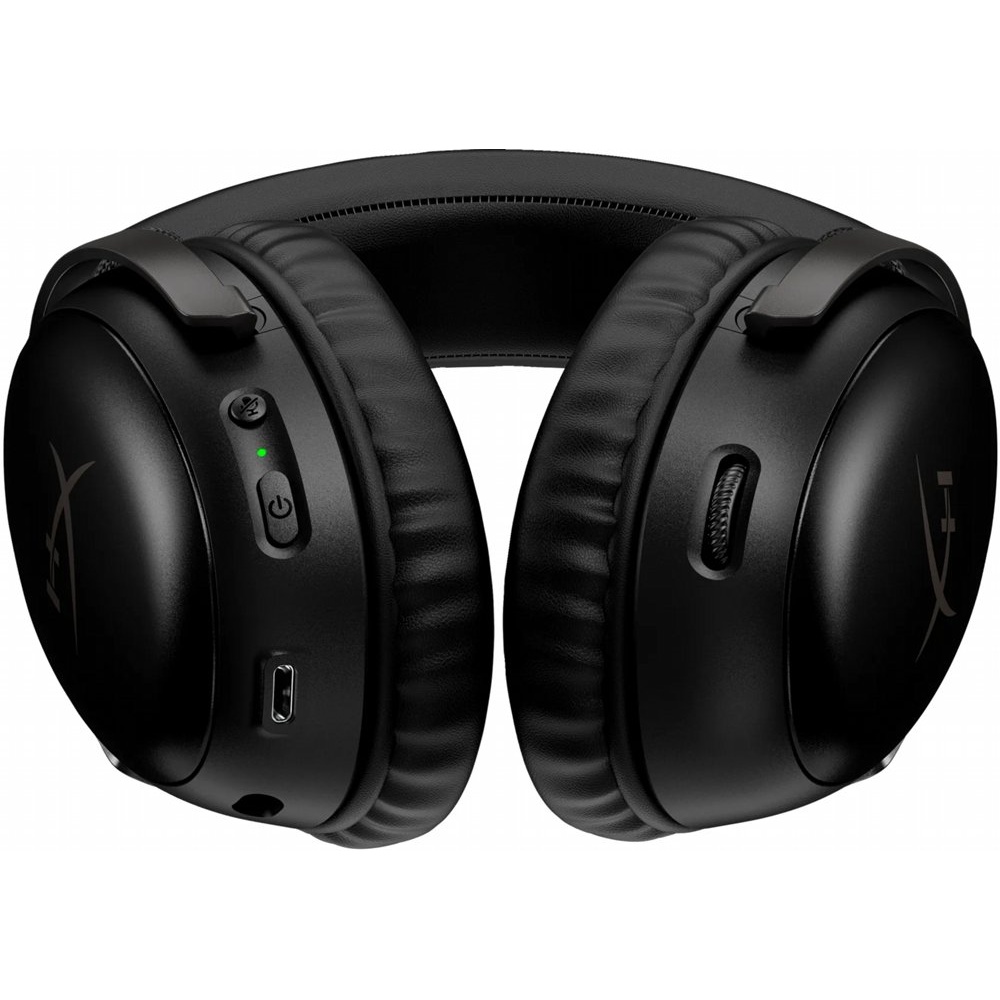 HyperX Cloud III | Draadloze Over-ear Gaming Headset | USB-C & USB-A Receiver | Zwart - Afbeelding 2