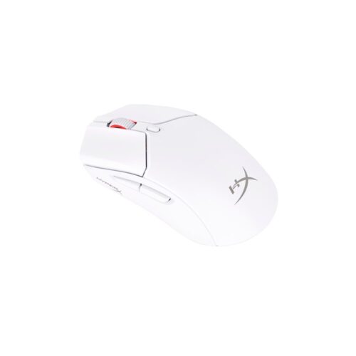 HyperX Pulsefire Haste 2 | Draadloze Gaming Muis | Rechtshandig | RF + Bluetooth + USB-A | 26000 DPI | Wit