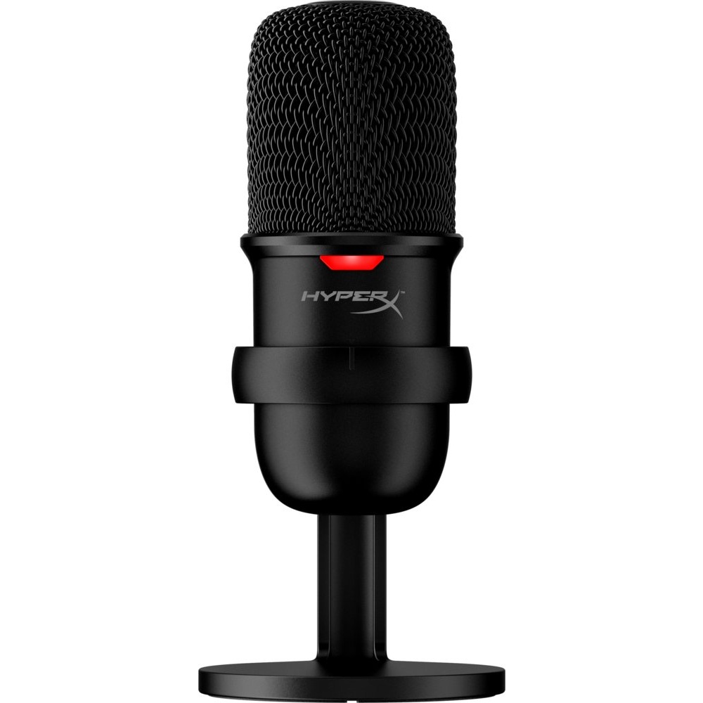 HyperX SoloCast | USB Condensator Gaming Microfoon | 24-bit/96kHz | Tap-to-Mute | Cardioïde | Zwart