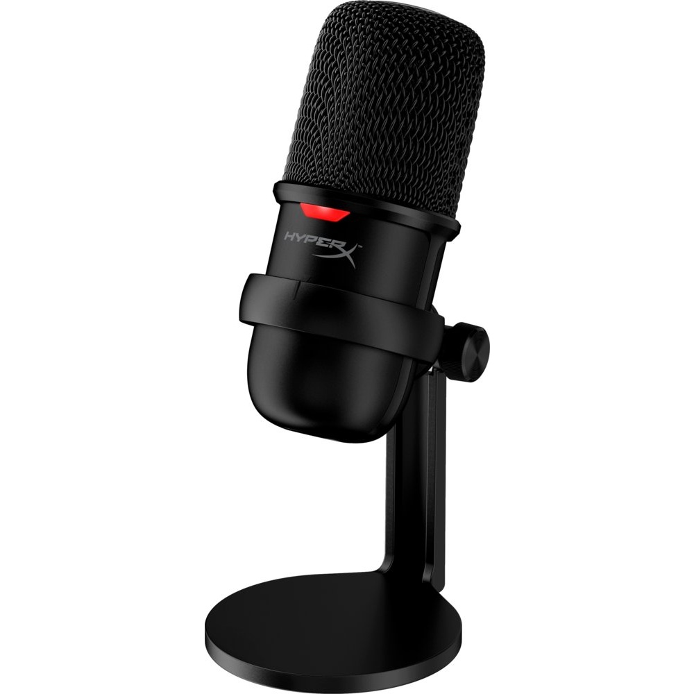 HyperX SoloCast | USB Condensator Gaming Microfoon | 24-bit/96kHz | Tap-to-Mute | Cardioïde | Zwart - Afbeelding 8