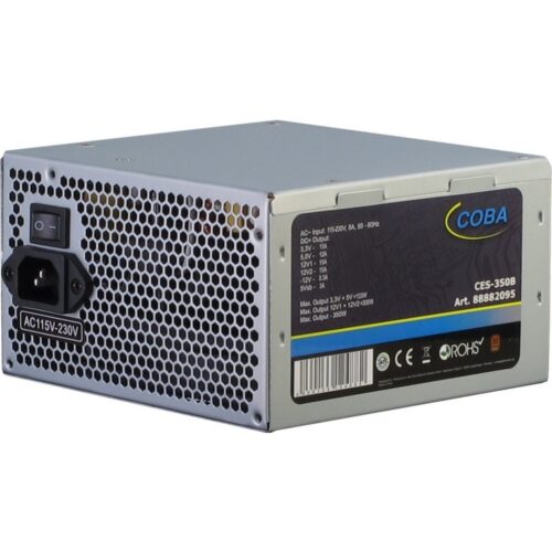 Inter-Tech Coba System | 350 Watt ATX PSU | Power Supply | Voeding