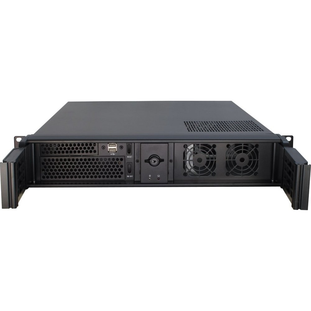 Inter-Tech IPC 2U-2098-SL | Server Rack Case | Zwart - Afbeelding 2