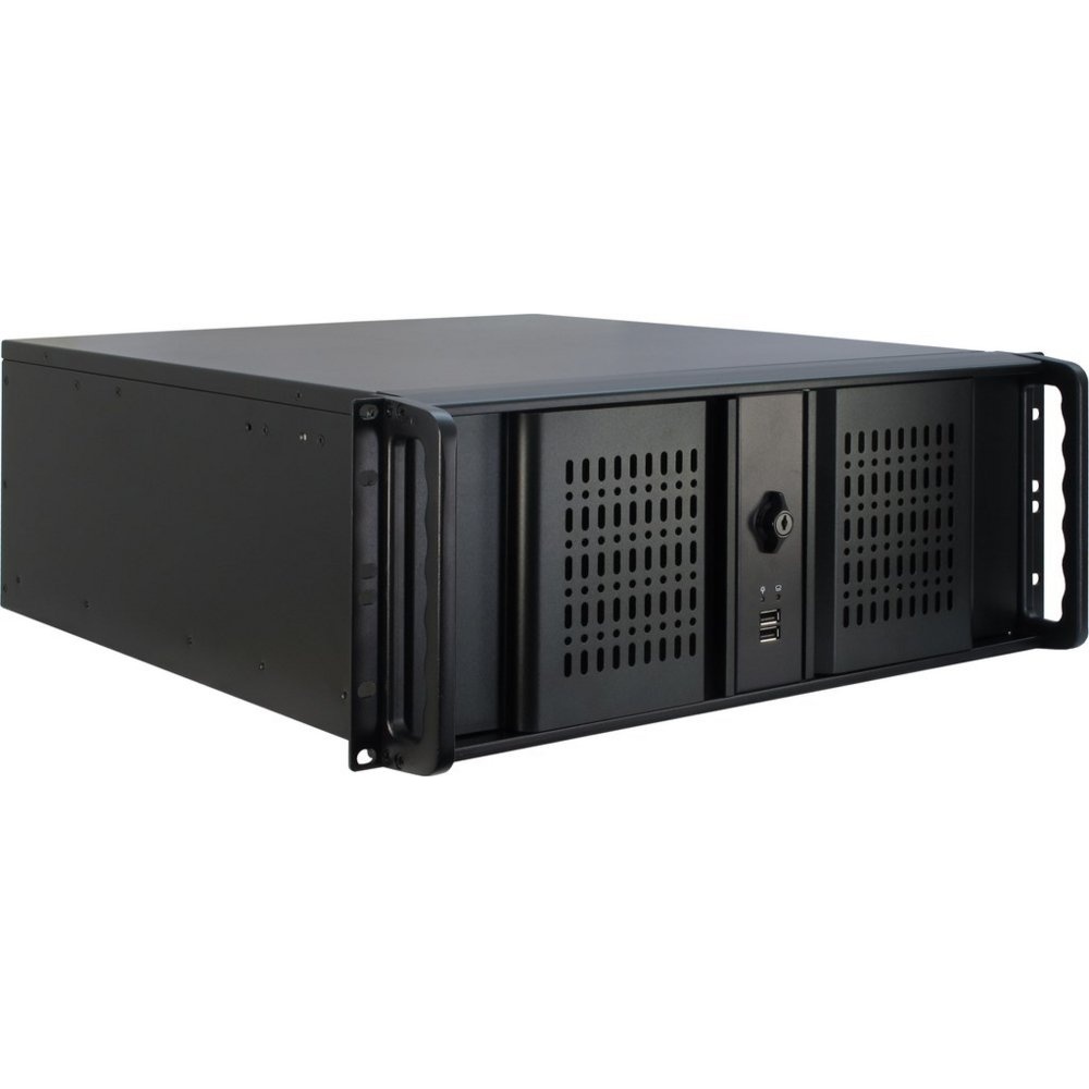 Inter-Tech IPC 4U-4098-S | Server Rack Case | Zwart