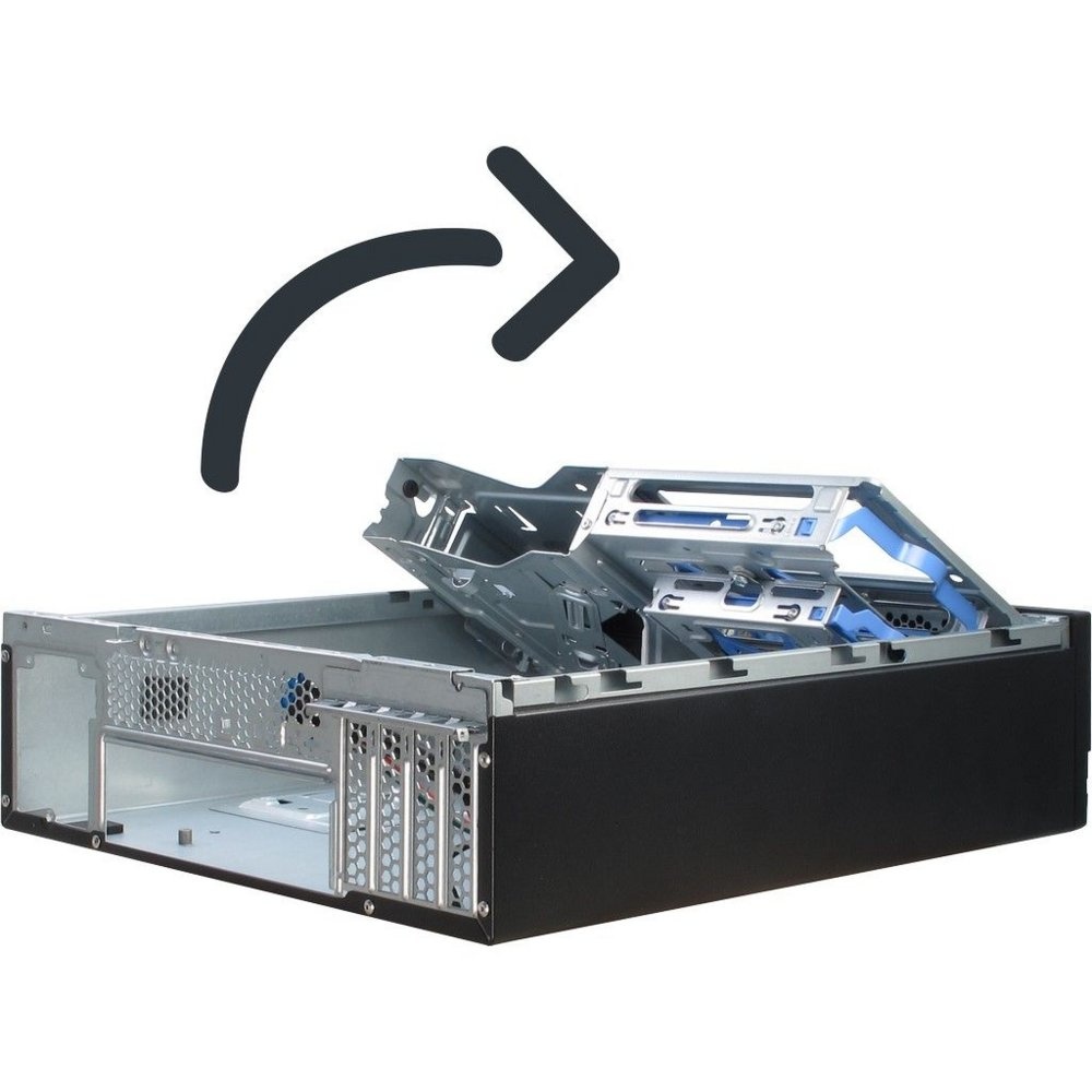 Inter-Tech IT-503 | Small form factor | Zwart | - Afbeelding 6