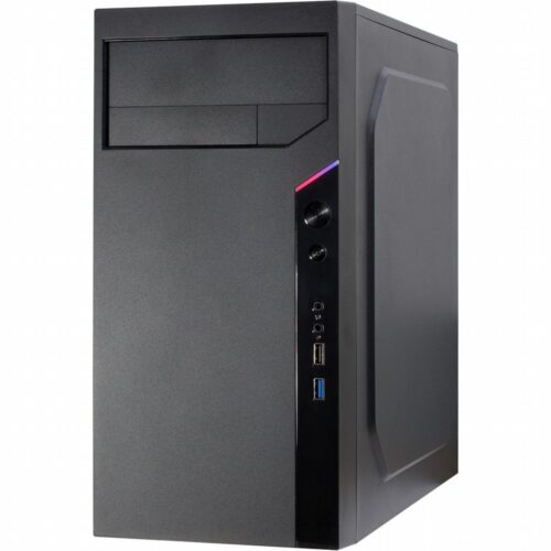 Inter-Tech IT-6505 Reto | Micro Tower Case | Zwart