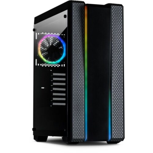 Inter-Tech S-3901 Impulse RGB | Tower Case | Zwart