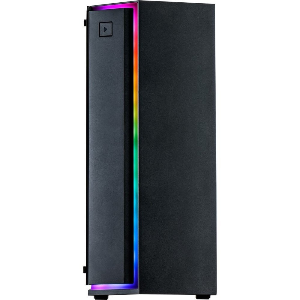 Inter-Tech S-3906 Renegade RGB | Midi Tower Case | Zwart - Afbeelding 2