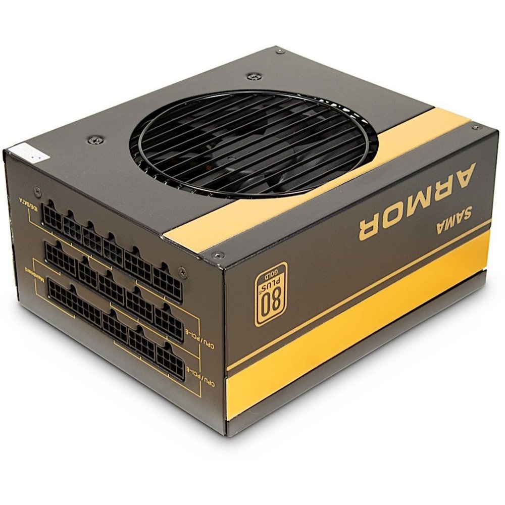 Inter-Tech SAMA FTX-850-B ARMOR | 850 Watt Gold ATX PSU | Modulair | Power Supply | Voeding